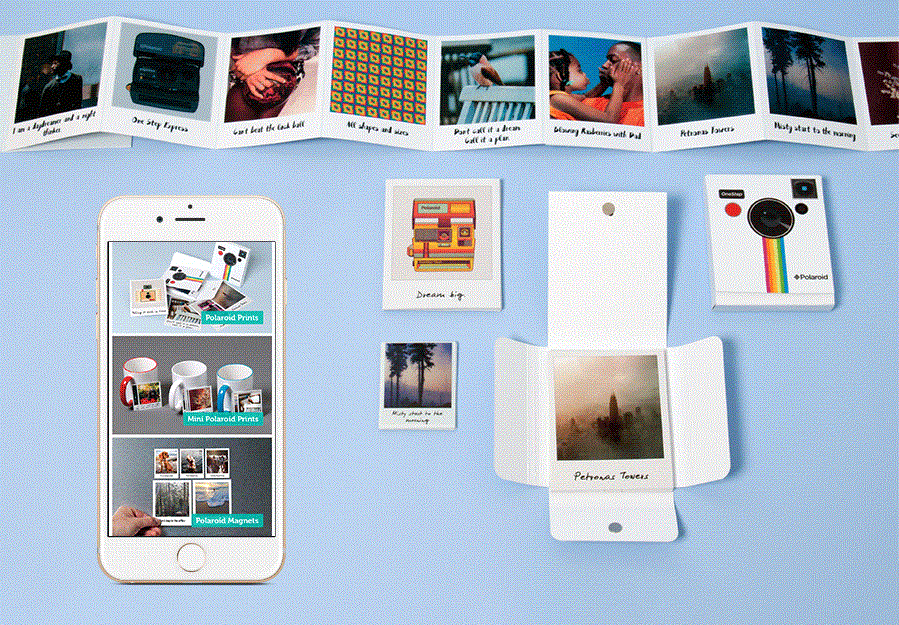 Polaroid Print Store: приложение для печати фотографий